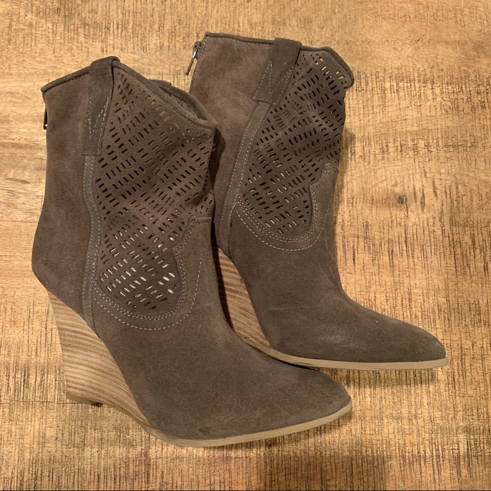 Crown Vintage Brown Ankle Boots